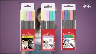 Rotuladores Faber Castell Punto Fino Pastel 5 piezas