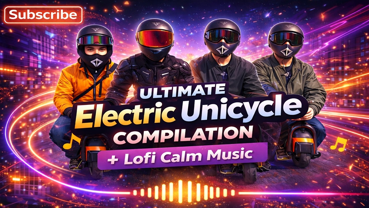 LOFI MUSIC COMPILATION Electric Unicycle Rides
