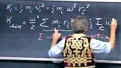 L-14 Rotating Rigid Bodies, Inertia, and Axis Theorems
