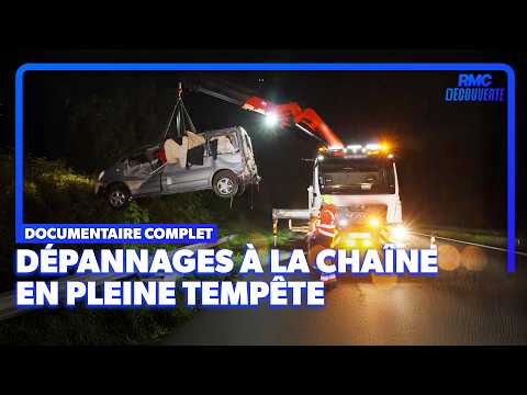 Le combat est sans relâche sur des dépannages en pleine tempête | Reportage complet