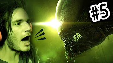 FIRST ALIEN ENCOUNTER! - Alien Isolation - Gameplay Walkthrough - Part 5