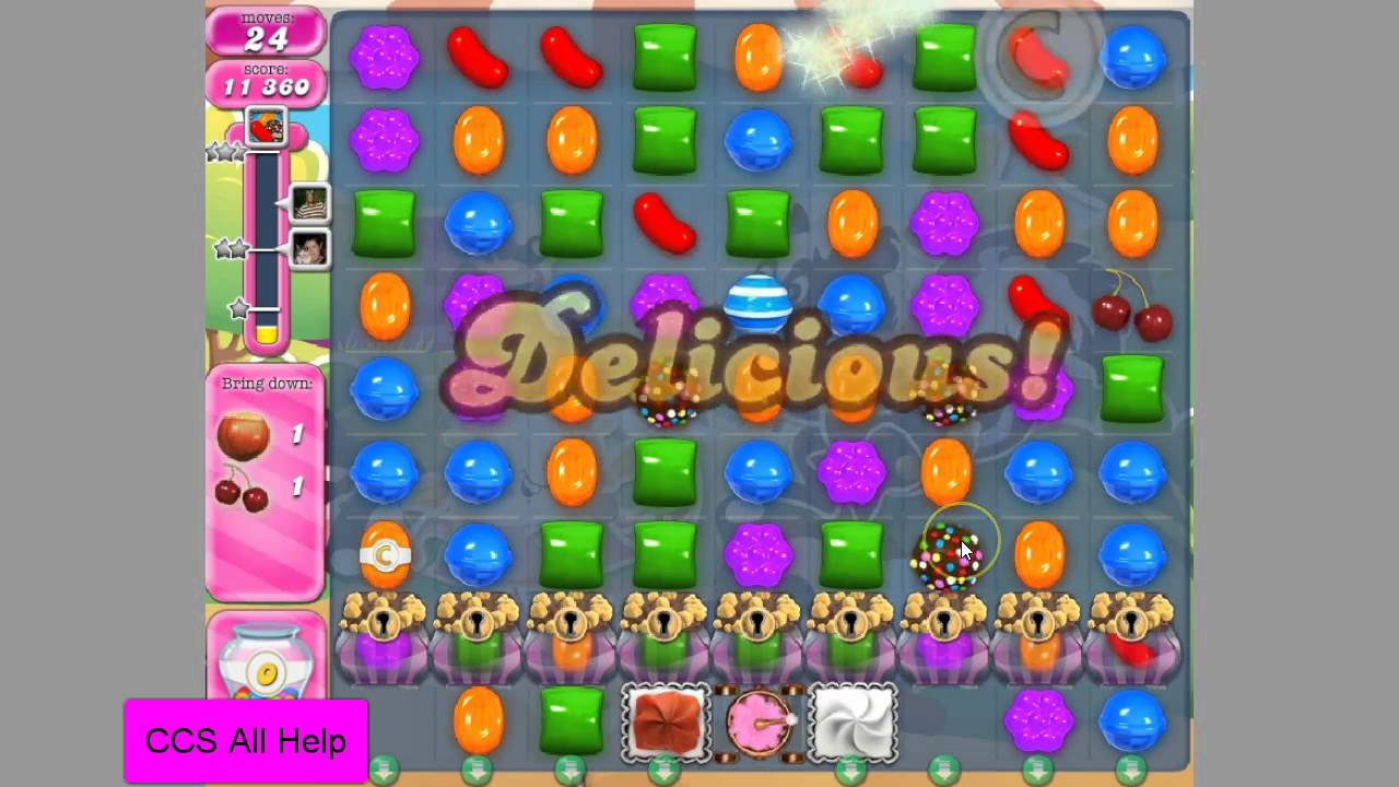 Candy Crush Saga level 1362 NO BOOSTERS YouTube