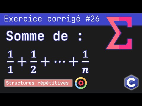 Corrected exercise 26: Program that calculates the sum of a harmonic series | C language