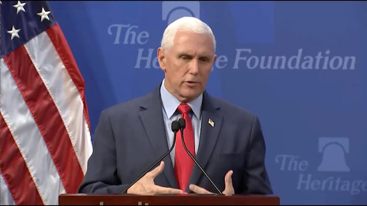 LIVE: Pence Speaks About New Book at Reagan Library