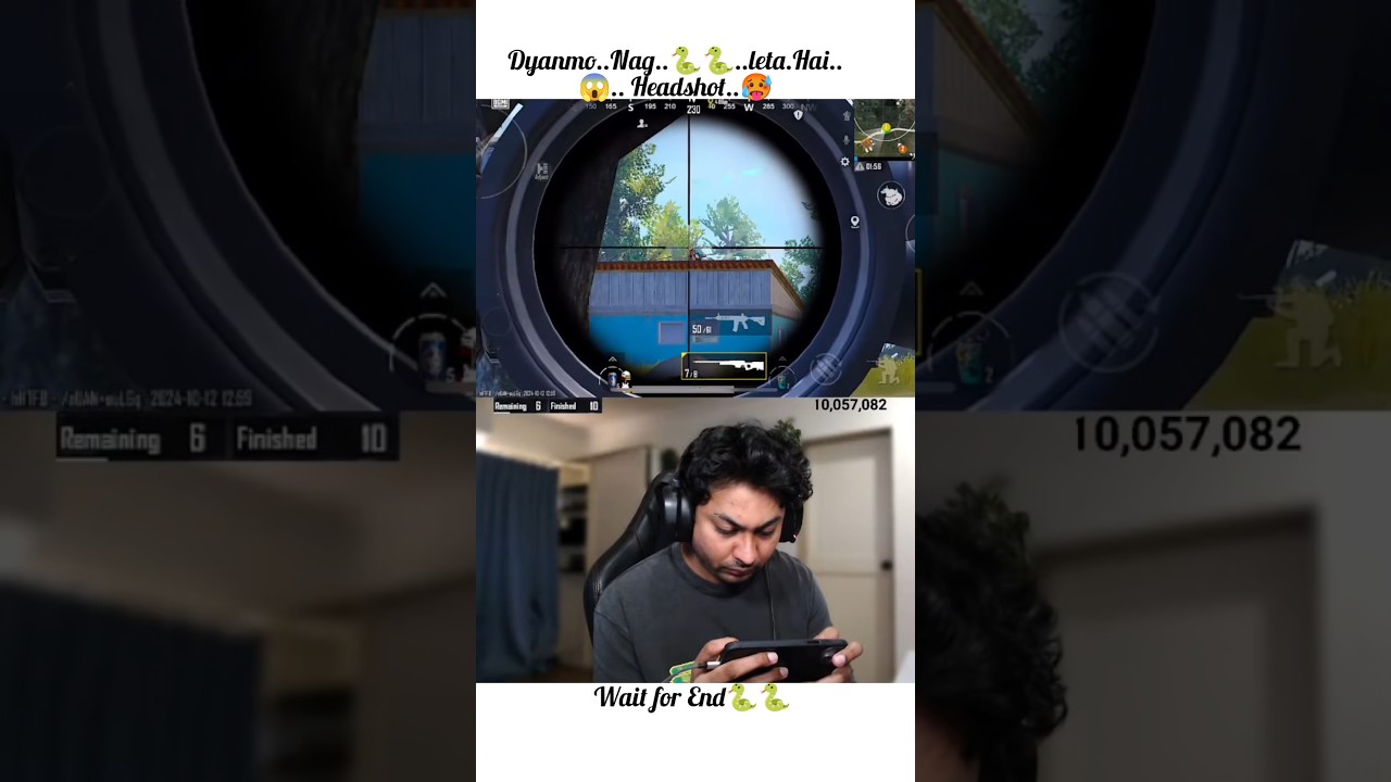 Nag..🐍🐍..Leta Hai Pat Se Headshot🥵☠️