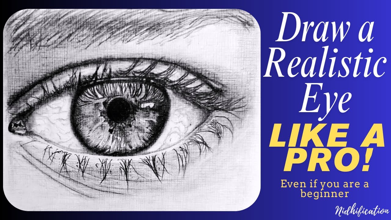 This Hyperrealistic Eye Drawing Will Blow Your Mind – Full Tutorial ...
