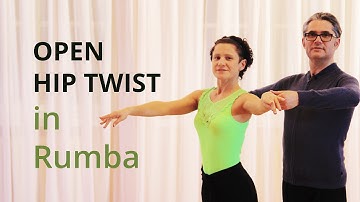 How to dance Open Hip Twist in Rumba?