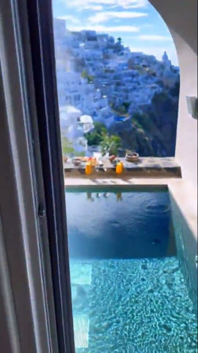 Santorini Greece Vacation Vibes! Tiktok juliagal_
