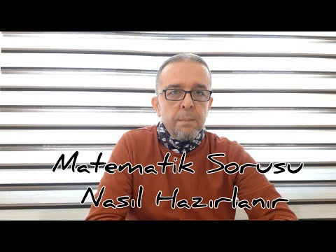 Video: Matematikte Sınav Nasıl Yazılır