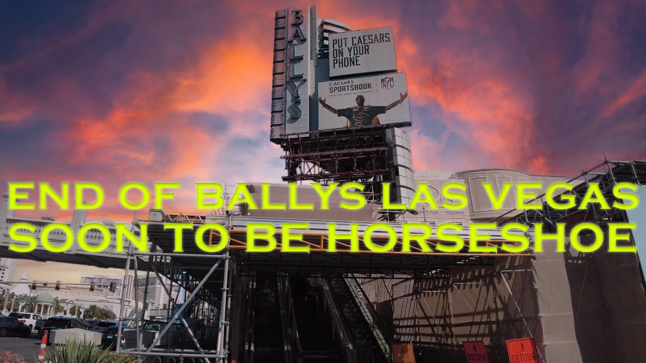 Caesars Entertainment rebrands Bally's as Horseshoe Las Vegas