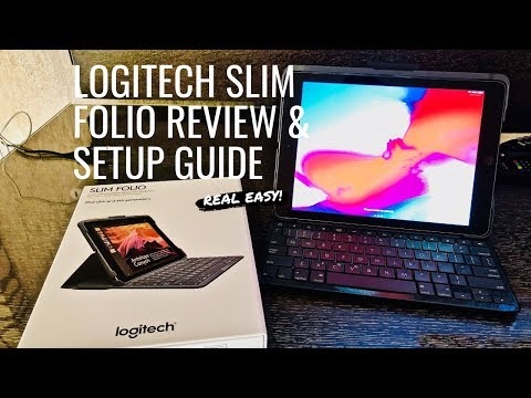 Logitech Slim Folio Keyboard Review & Setup