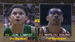 Jun Limpot 32pts vs Marlou Aquino 22 pts | Sta. Lucia vs Gordon's Gin | All Filipino Conf | 04081997 Details