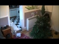 How to put a Christmas tree up in less than 20 seconds...