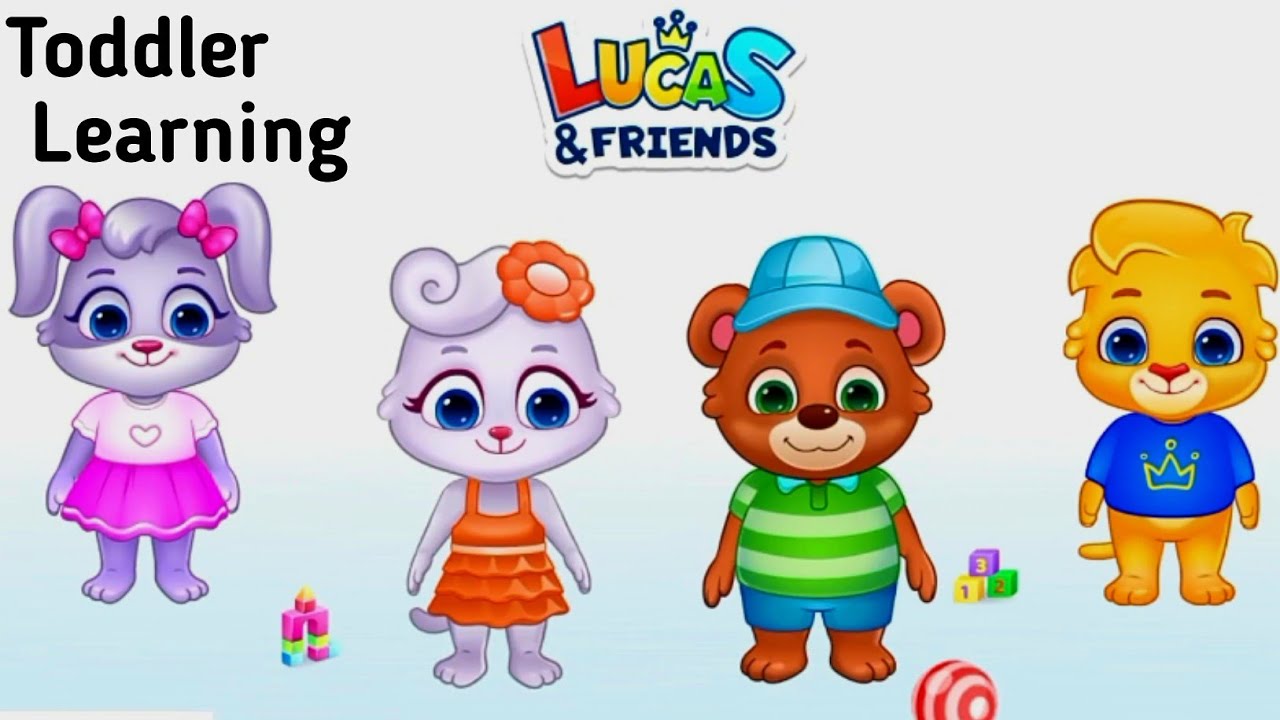 Lucos Learning Toddler Learning Video with Lucas & Friends | Touch Letter Learn ABC ...