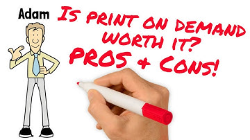Is Print On Demand Worth It? PROS & CONS, Explained!
