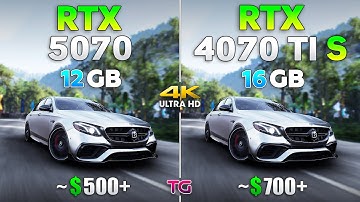RTX 5070 vs RTX 4070 Ti SUPER - Test in 4K