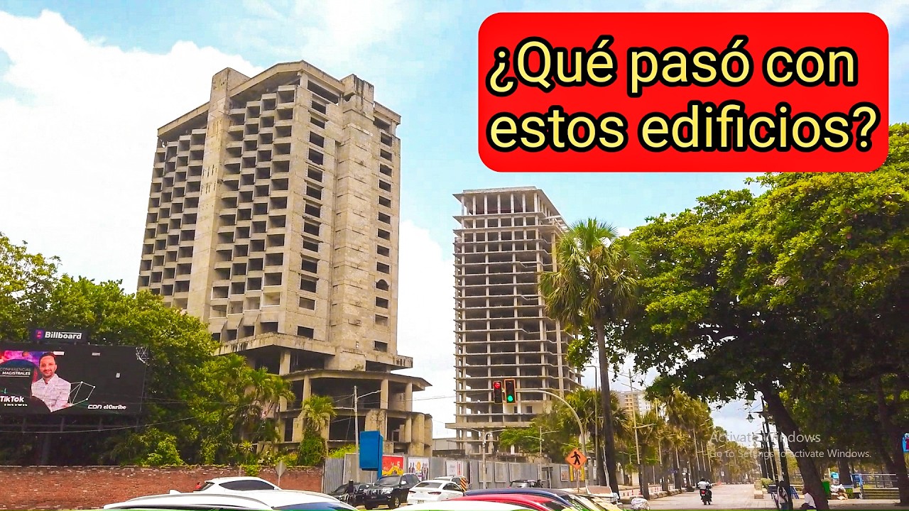Las Leyendas de las Torres abandonadas del Malecón de Santo Domingo