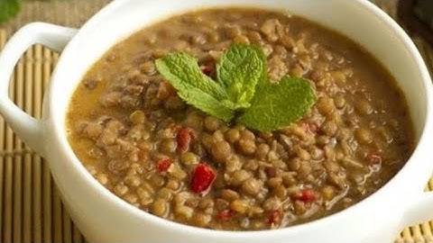 Yeşil Mercimek Yemeği ||| KARAŞİMSEK | PROTEİN DEPOSU👩🏻‍🍳