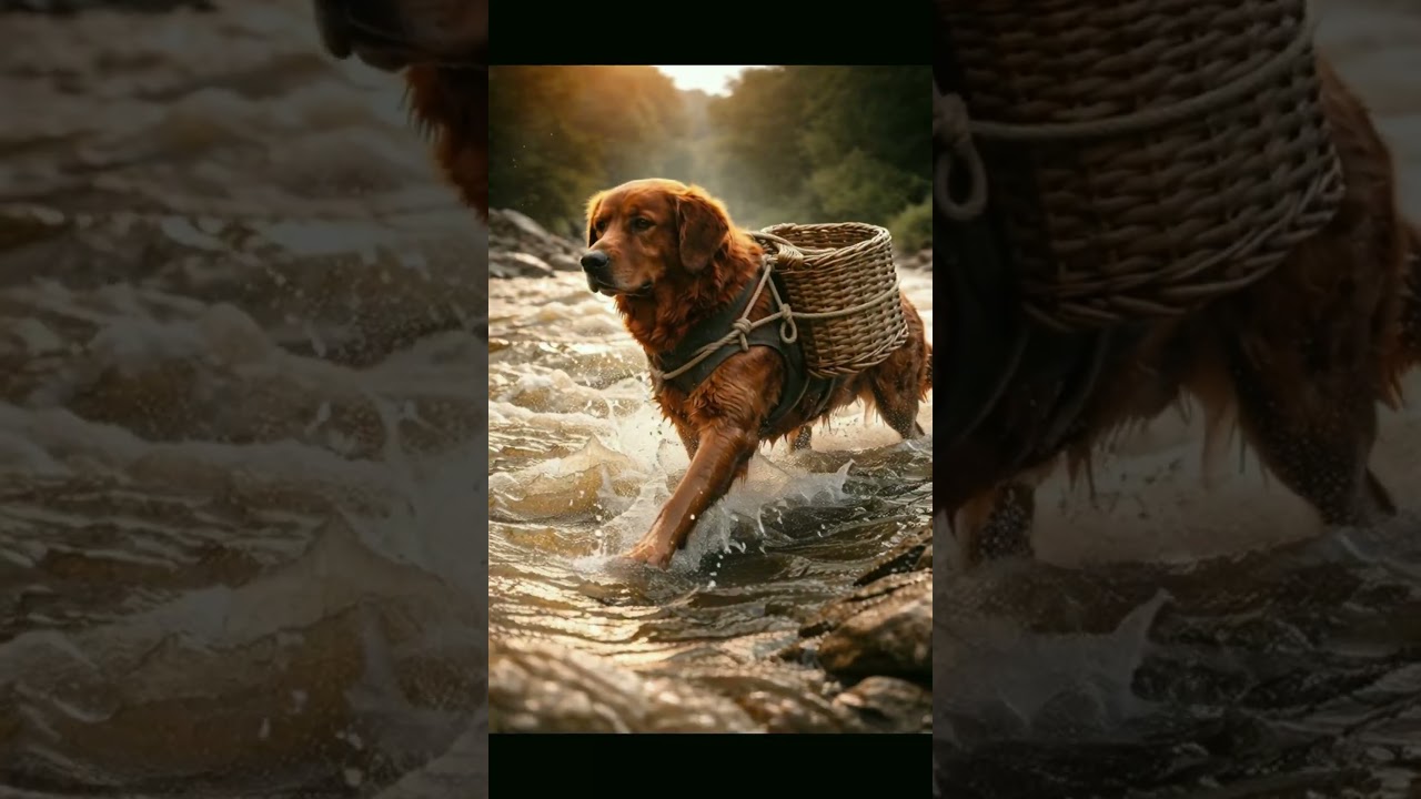 Brave Dog Rescues Trapped Tiger Cubs! 🐯❤️ 