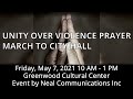 Unity Over Violence March May 7