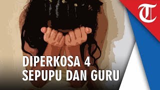 Siswi SMA Diperkosa 4 Sepupu dan Satu Oknum Guru karena Mendapat Nilai Baik dan Disebar Lewat Chat