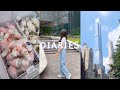 nyc diaries🏙 lots of food, kpop albums, my outfits, ktown bakery, picnic + more