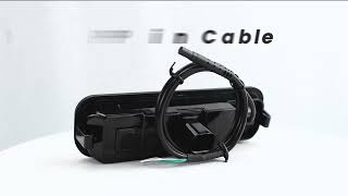GreenYi 170° AHD 1080P 4 pin Car Rear View Camera for Ford Focus 2012 2013 For Focus 3
