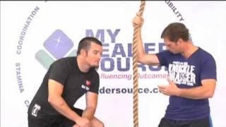 How to climb a Rope - J Hook Technique Video