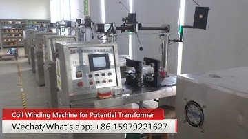 PT Coil Winding Machine for voltage transformer, Wechat/What