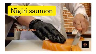 how_to_make_sushi_nigiri /comment faire تحضير_السوشي_النيجيري_سوشي #chef_soumia