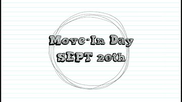 Move-in Day Video 1: Preparing for Move-In Day