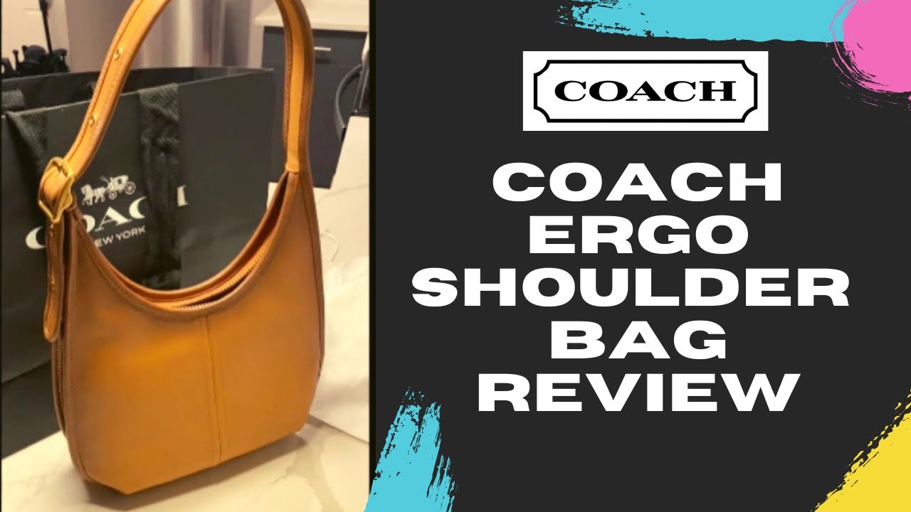COACH Ergo Medium Leather Shoulder Bag