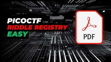 EASY | RIDDLE REGISTRY - picoCTF | Walkthrough and Explanation