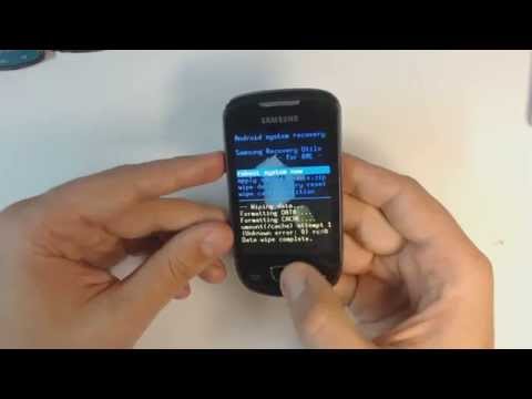 Samsung Galaxy Mini S5570 hard reset