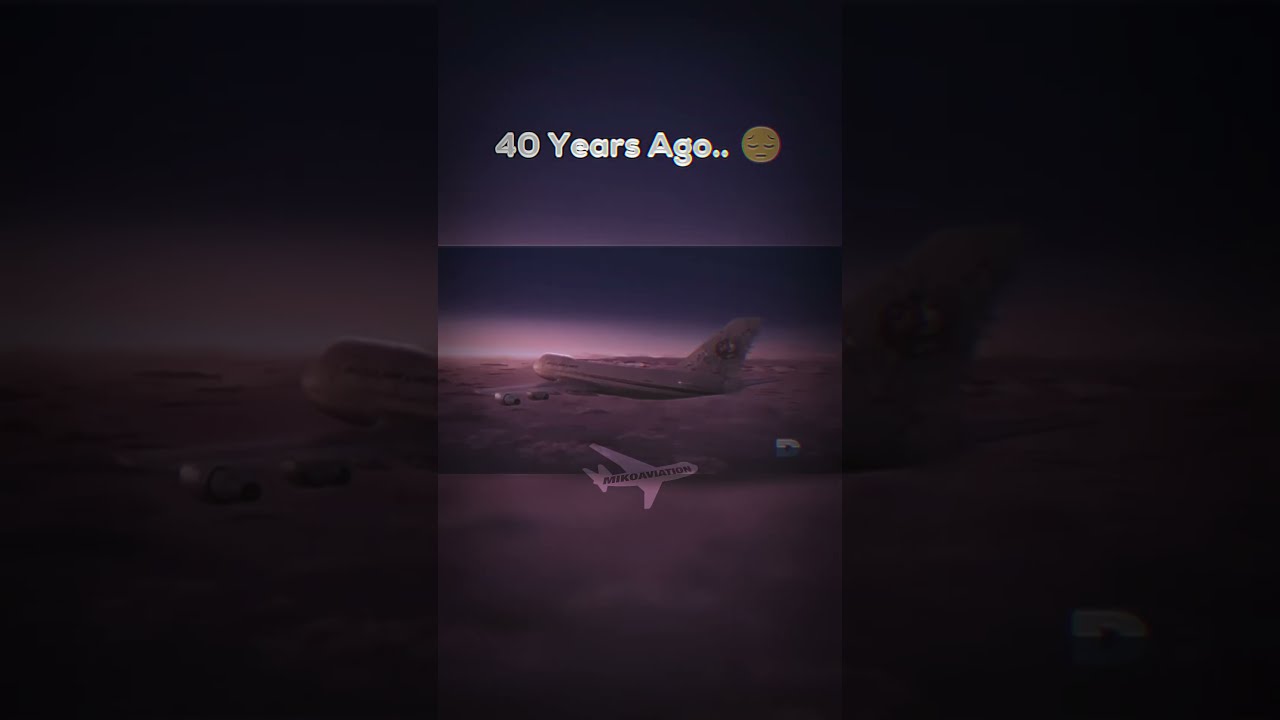 40 Years Ago Shorts Edit Aviation Automobile Sad Planecrash Japan Aircraft Boeing 747