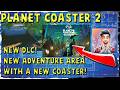 Planet Coaster 2 | Adventure Sway Coaster | Preview of Sorcerer DLC