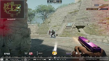 Pistol round 1v5 ace - FACEIT level 7