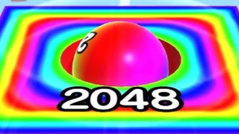 BALL RUN 2048  - All  Levels Gameplay IOS  (Part 48).
