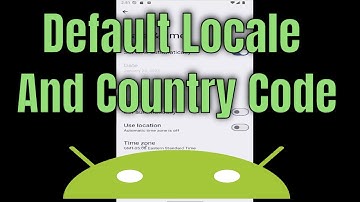 How to Get Default Locale And Country Code on Android Phone [Guide]