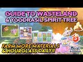 GUIDE TO WASTELAND GAMEPLAY + YGGDRASIL SPIRIT TREE: Farm More Materials & Hourglass Daily!
