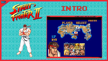 Street Fighter II: The World Warrior INTRO (1991) [SNES]