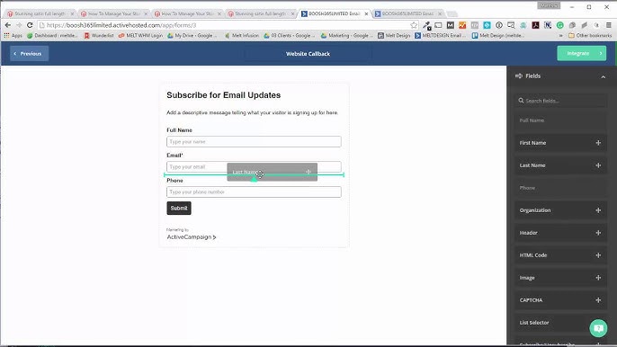 How To Create Forms Of Active Campaign - The Facts