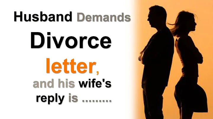 Husband Demands Divorce in a Letter, and His Wife's Reply is Brilliant,