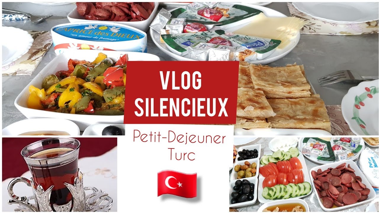 Petit Djeuner Turc  KAHVALTI Turkish Breakfast   Vlog Silencieux Prparation Table Dhtes