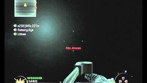 MW2 : When you fall off a map and dont stop falling