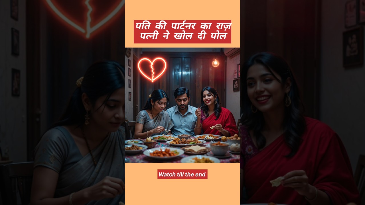 पति की पार्टनर का राज़… पत्नी ने खोल दी पोल 😱💔 #aishorts #shortvideo #shorts #youtubeshorts
