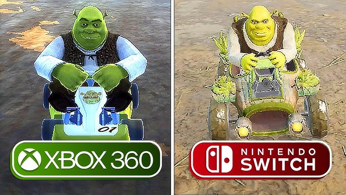 DreamWorks All Star Kart Racing Nintendo switch gameplay - YouTube