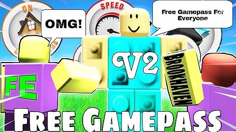 Script Arceus X /Fluxus Hydrogen Showcase | Fe Brookhaven Free Gamepass V2