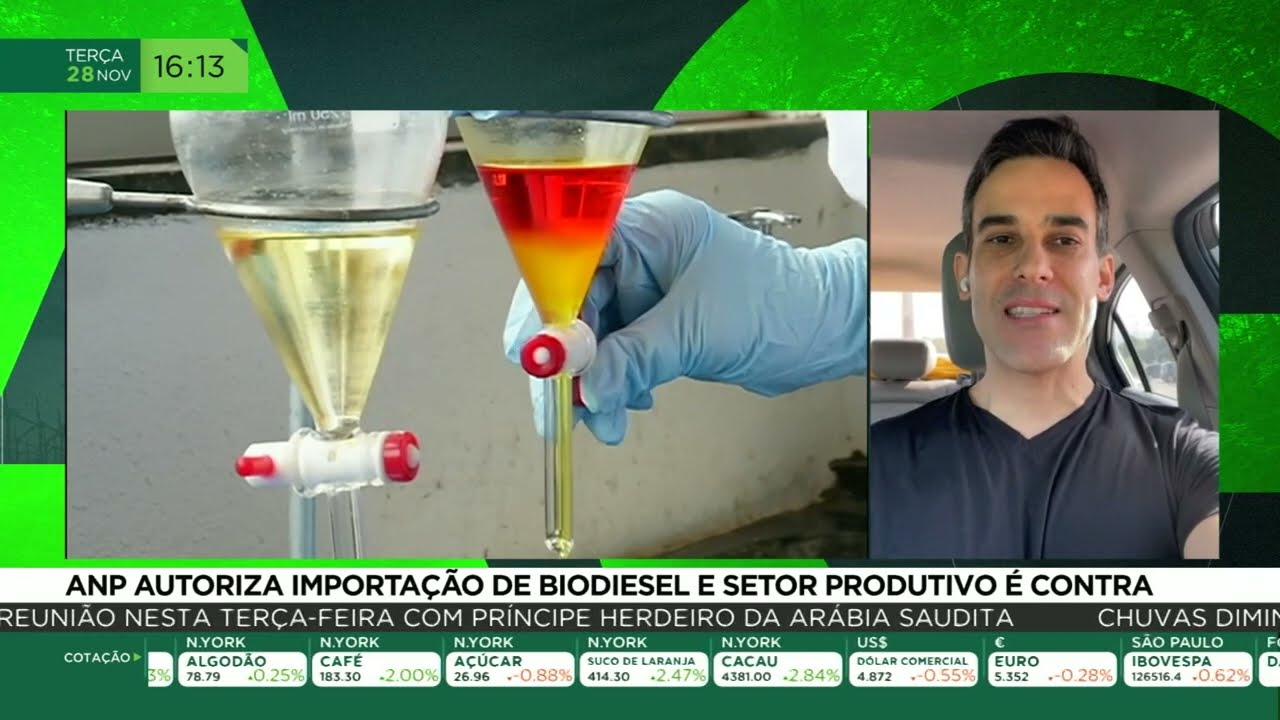 ANP autoriza importação de biodiesel e setor produtivo é contra