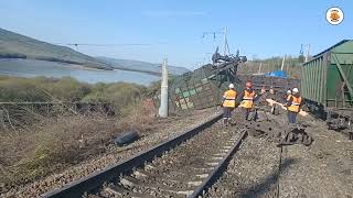 В России поезд сошел с рельсов на перегоне Куэнга Приисковая забайкальской железной дороги